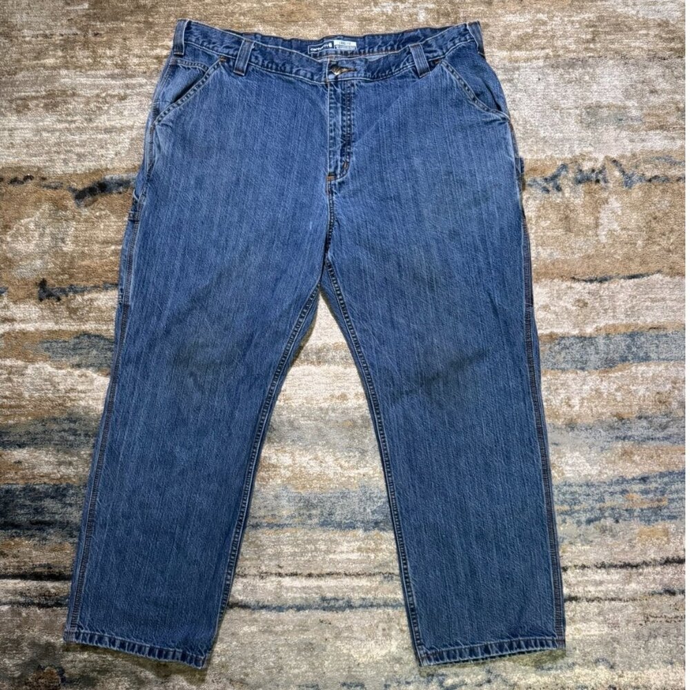 Carhartt Loose Fit Jeans 42x30 – Vintage Workwear Denim